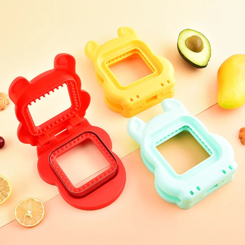 Circular Sandwich Cutter & Sealer for Kids Lunch – 2-in-1