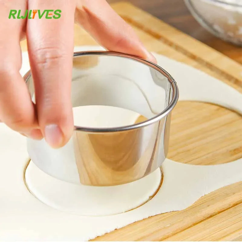 3-Piece Stainless Steel Dumpling Maker & Pastry Cutter Set