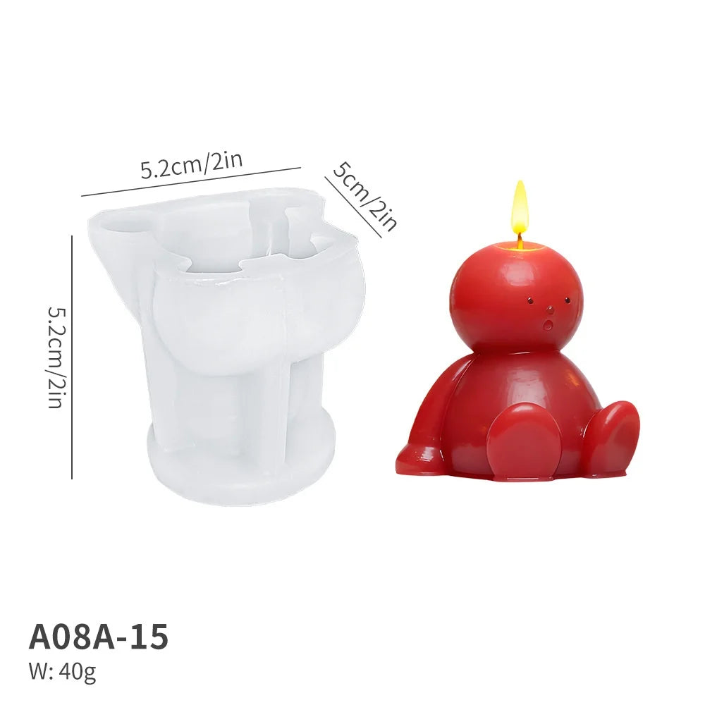 Christmas Tree Silicone Mold – DIY Candle Soap & Resin Craft