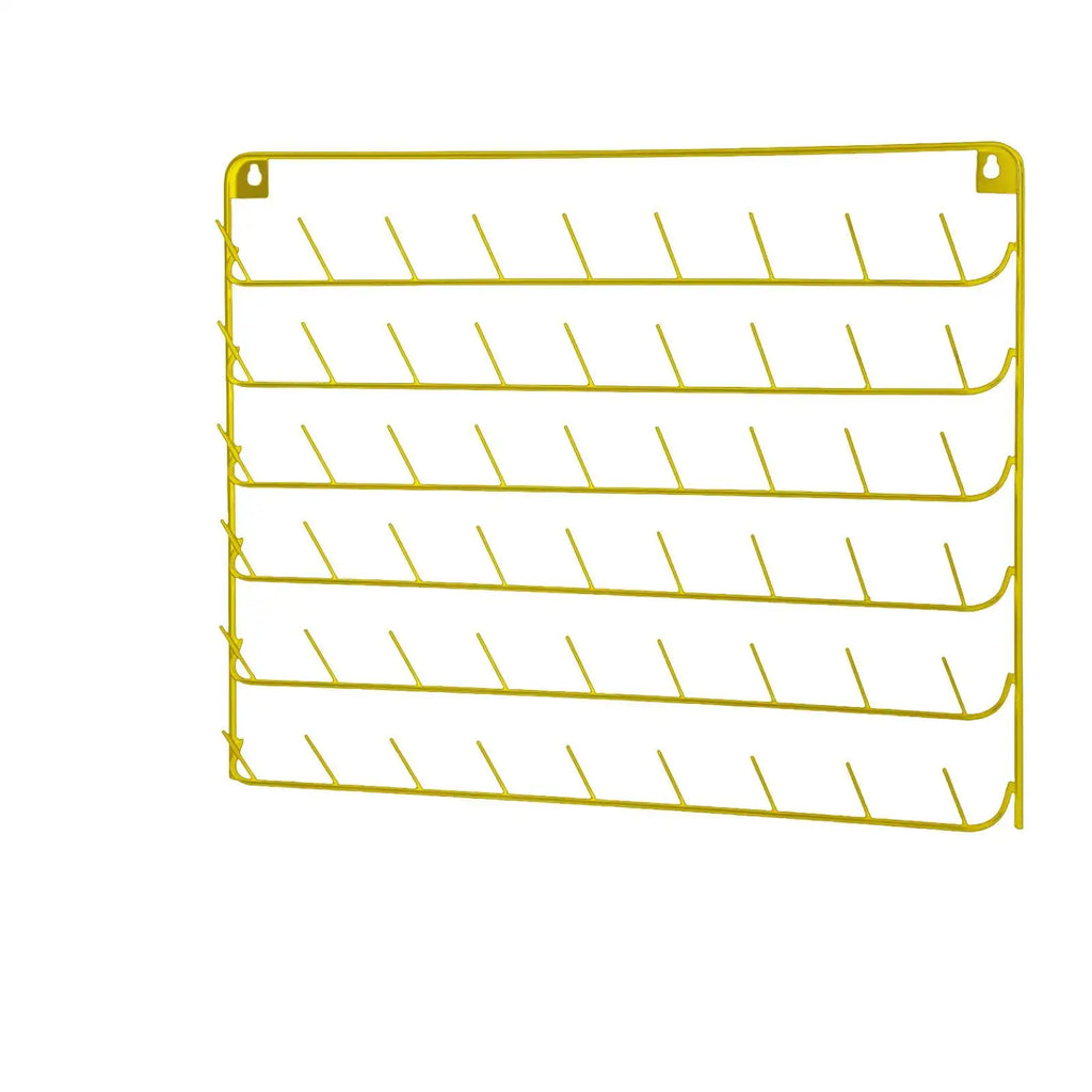 Wall Mounted Thread Spool Rack – 54-Spool Iron Organizer
