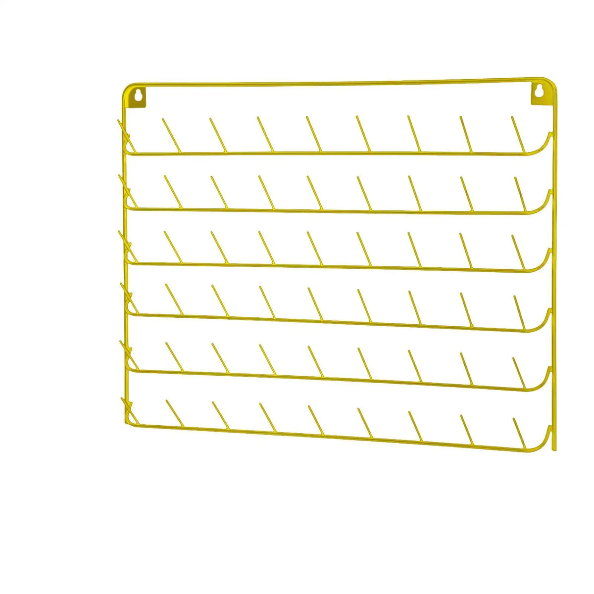 Wall Mounted Thread Spool Rack – 54-Spool Iron Organizer