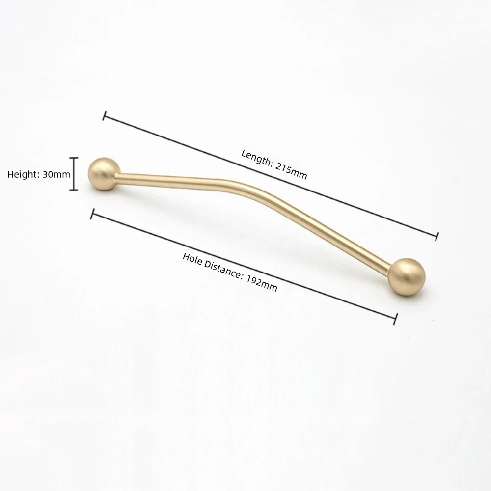 Minimalist Zinc Alloy Cabinet Knob & Drawer Handle | Nordic