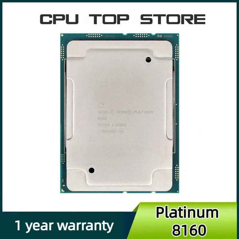 Intel Xeon Platinum 8160 24-Core LGA3647 Server Processor