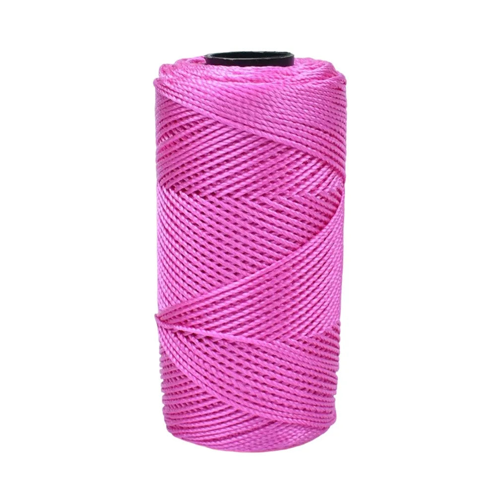 1.5mm Ice Cotton Silk Yarn 200m – Colored DIY Craft Thread
