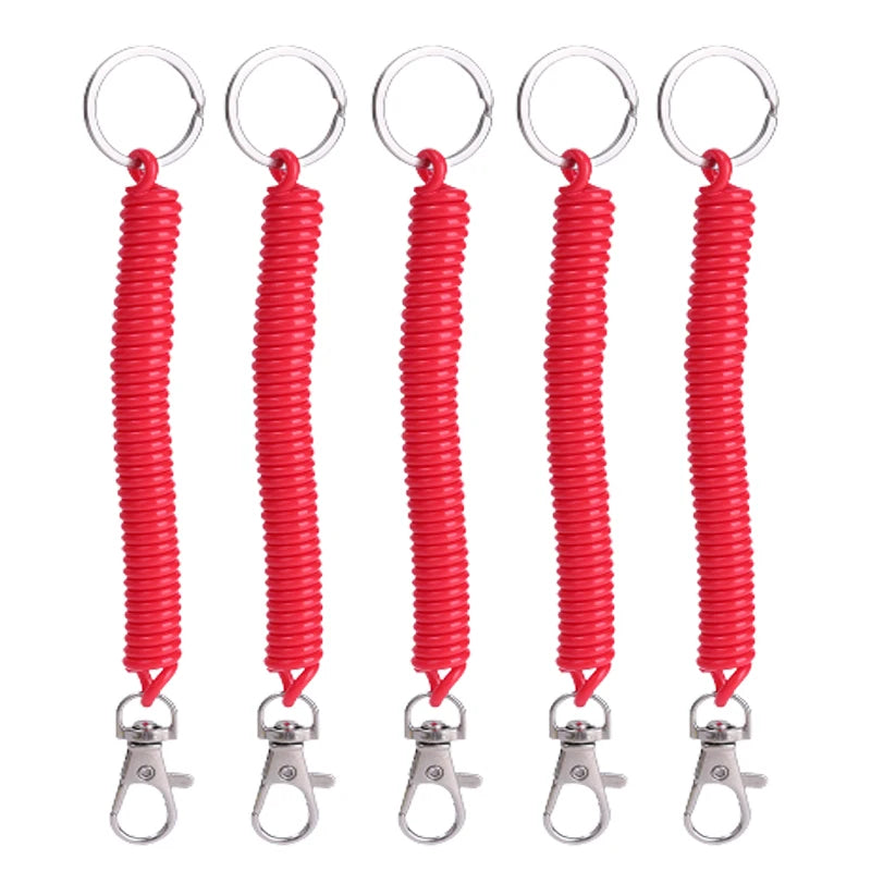 Retractable Spiral Keychain Strap – Anti-Lost Phone Lanyard