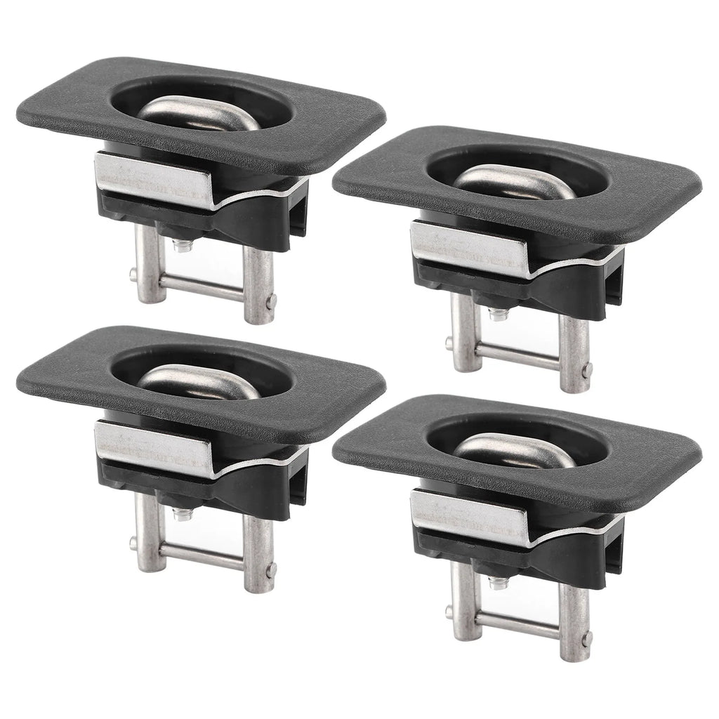 4-Pack Truck Bed Tie Down Anchor Hooks – 1000 lb Capacity