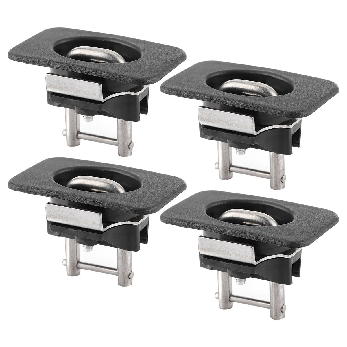 4-Pack Truck Bed Tie Down Anchor Hooks – 1000 lb Capacity
