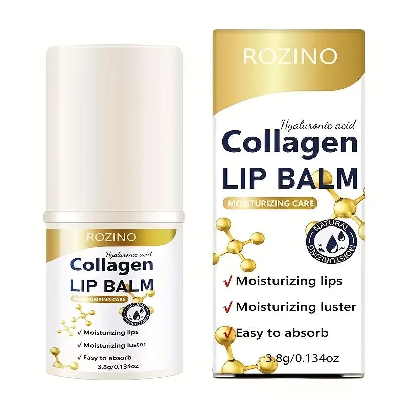 ROZINO Collagen & Hyaluronic Acid Plumping Lip Balm 3.8g