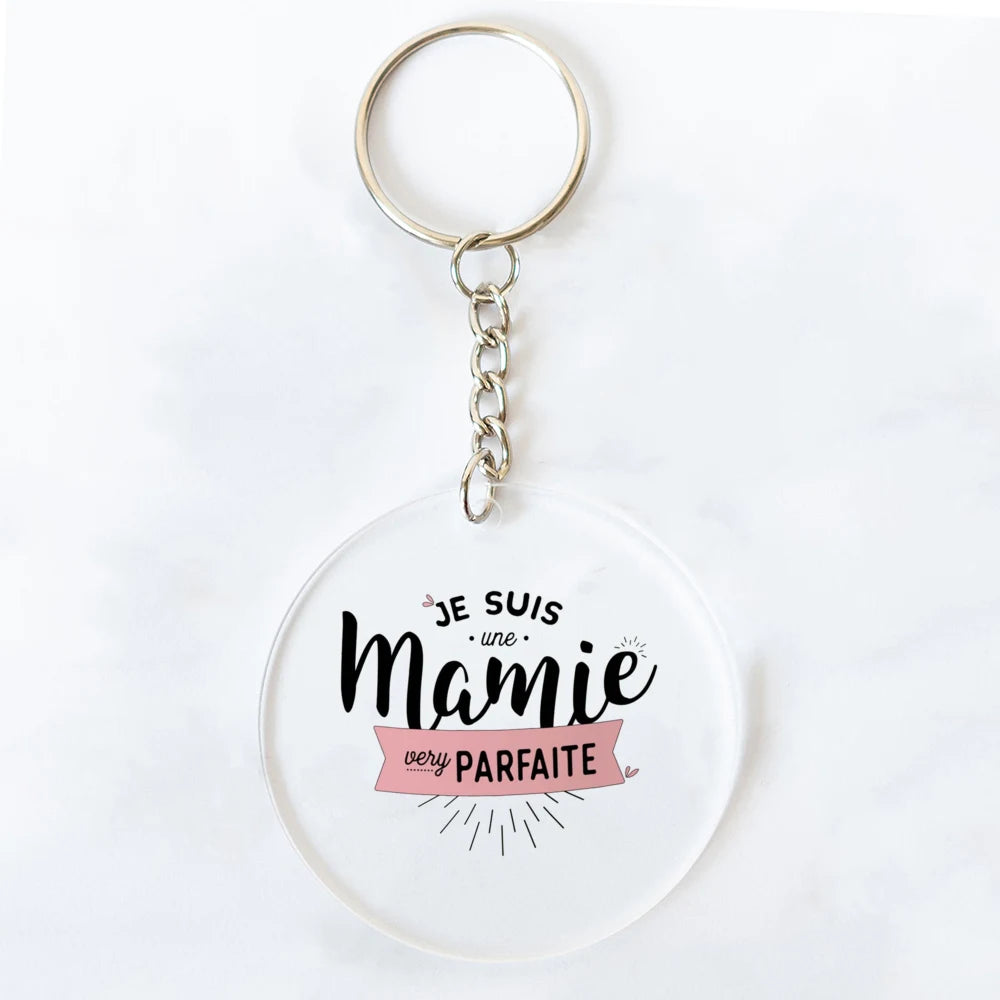 Grandma Acrylic Keychain – Magical Moments Gift | 5cm