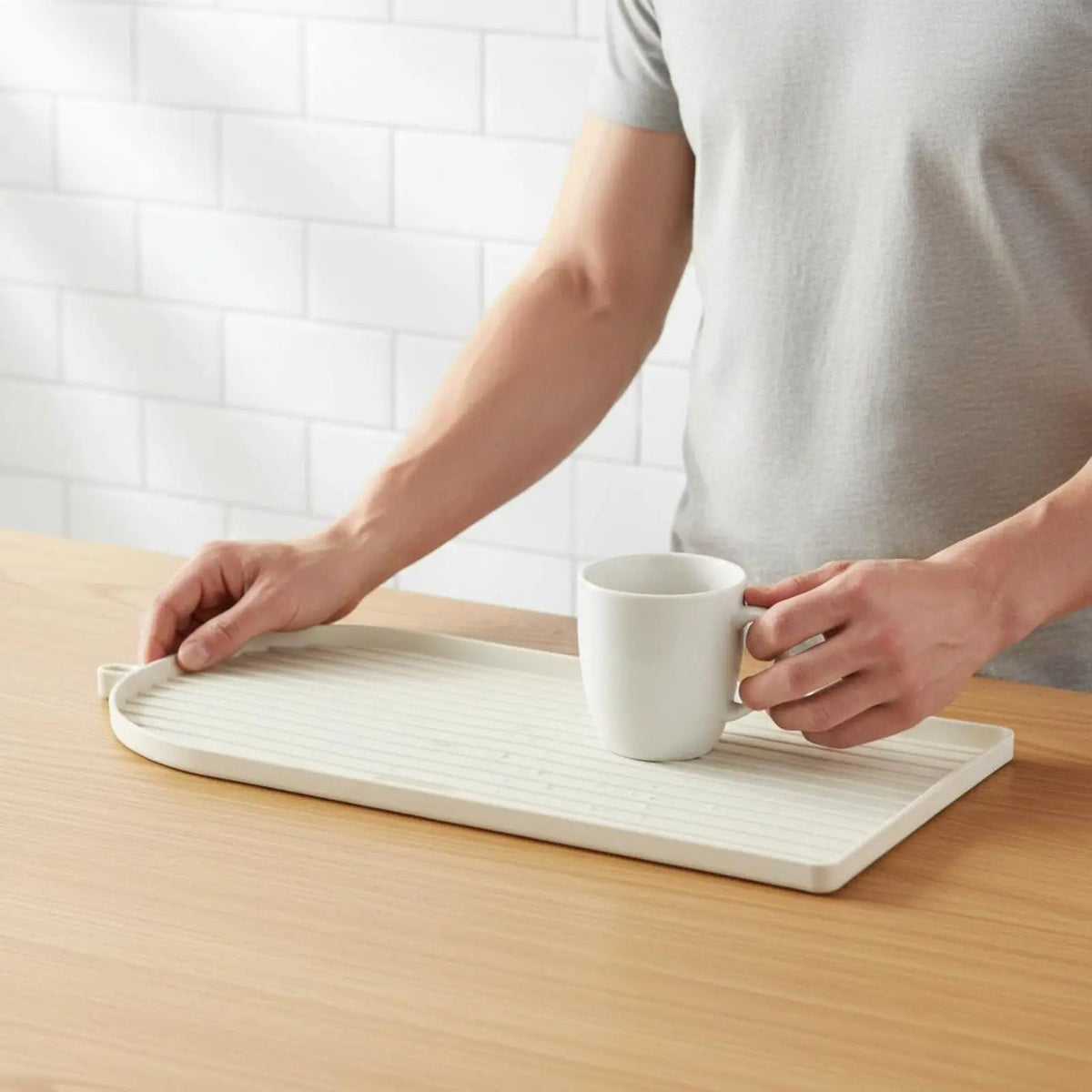 Silicone Coffee Machine Mat – Non-Slip Drainage Pad for Espresso
