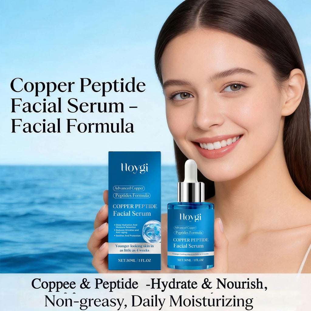 Hoygi Copper Peptide Facial Serum 30ml – Firm & Hydrate Skin