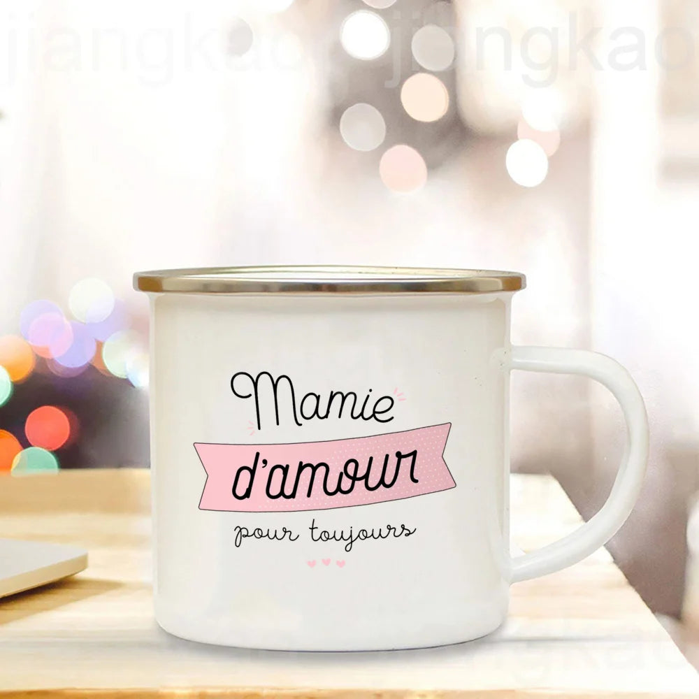 Thank You Grandma Enamel Mug | Magical Moments Gift
