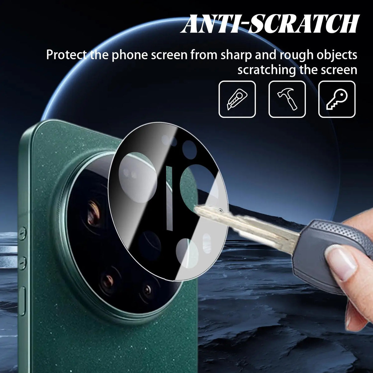 Xiaomi 17 Ultra Camera Lens Tempered Glass Protector