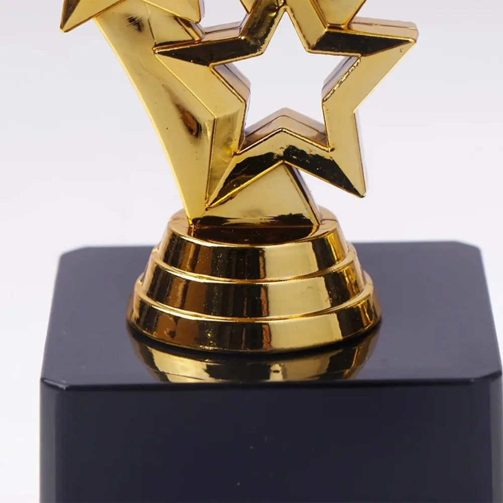 Golden Soccer Trophy Award – Plastic Prize Cup | 3 Sizes