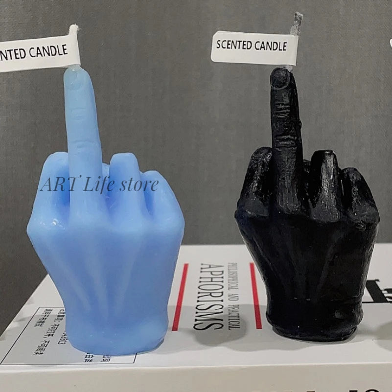 3D Finger Silicone Mold – DIY Candle, Soap & Resin Crafts