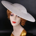 40cm DIY Fascinator Base – Women's Wedding Hair Clip & Hat