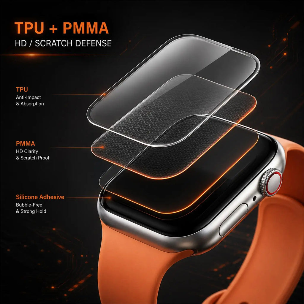 Apple Watch Series 12 42/46mm Hydrogel Screen Protector