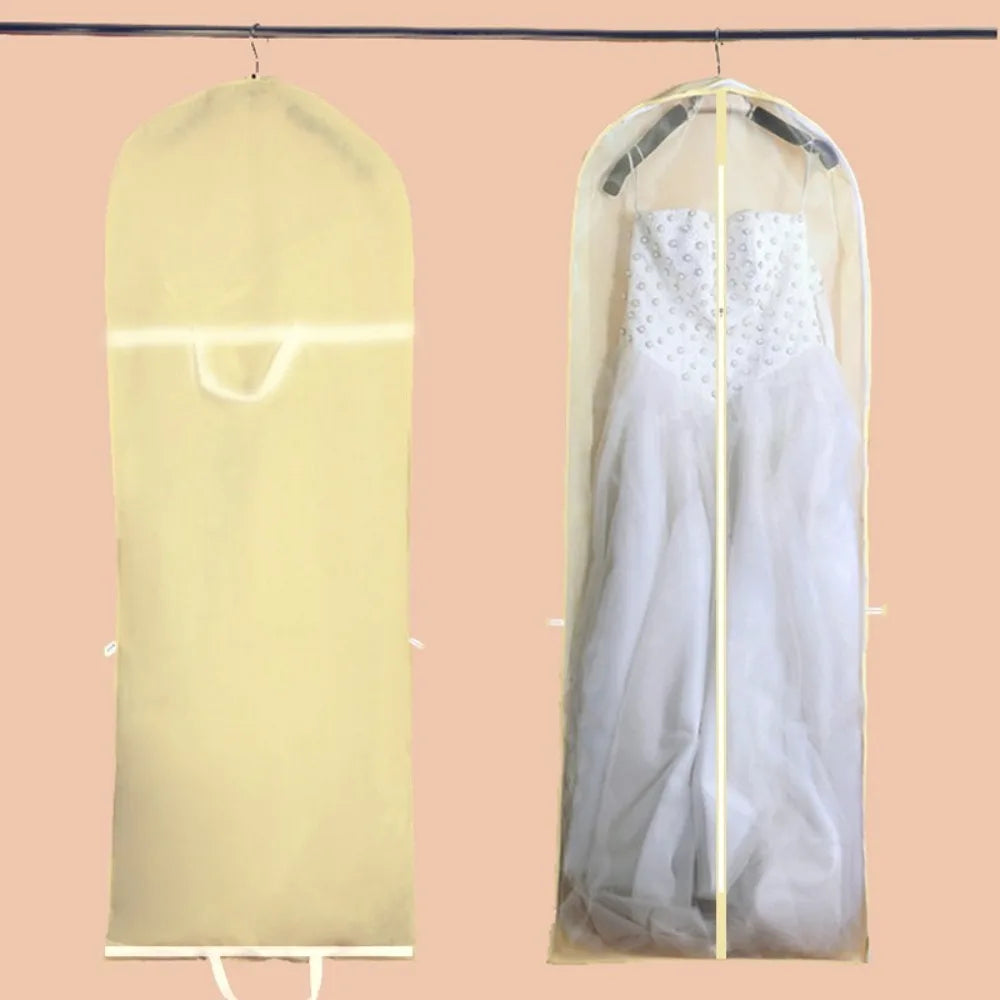 150cm Foldable Dress Garment Cover – Dustproof & Waterproof