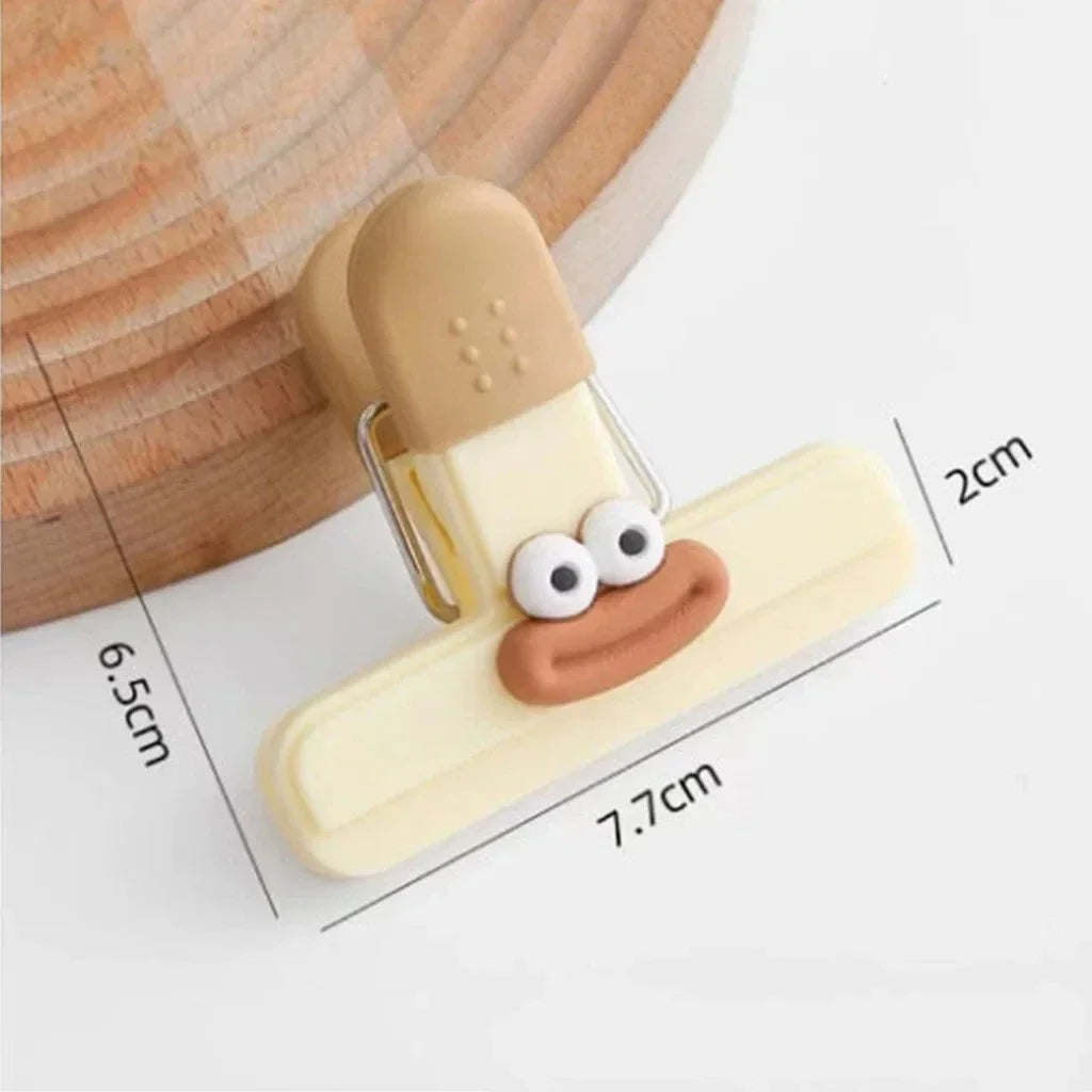 Creative Face Bag Sealing Clip – Fun Kitchen Food Storage