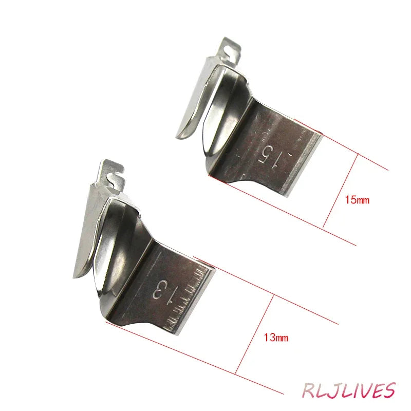 Stainless Steel Hem Guider for Industrial Overlock Machines