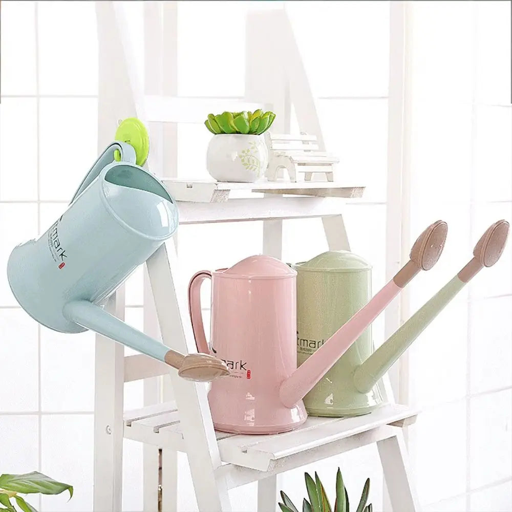2L Long Spout Watering Can – 360° Rotating Nozzle