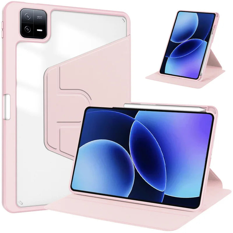 Xiaomi Pad 8 Pro / Poco Pad X1 Case – 360° Stand & Pencil Holder