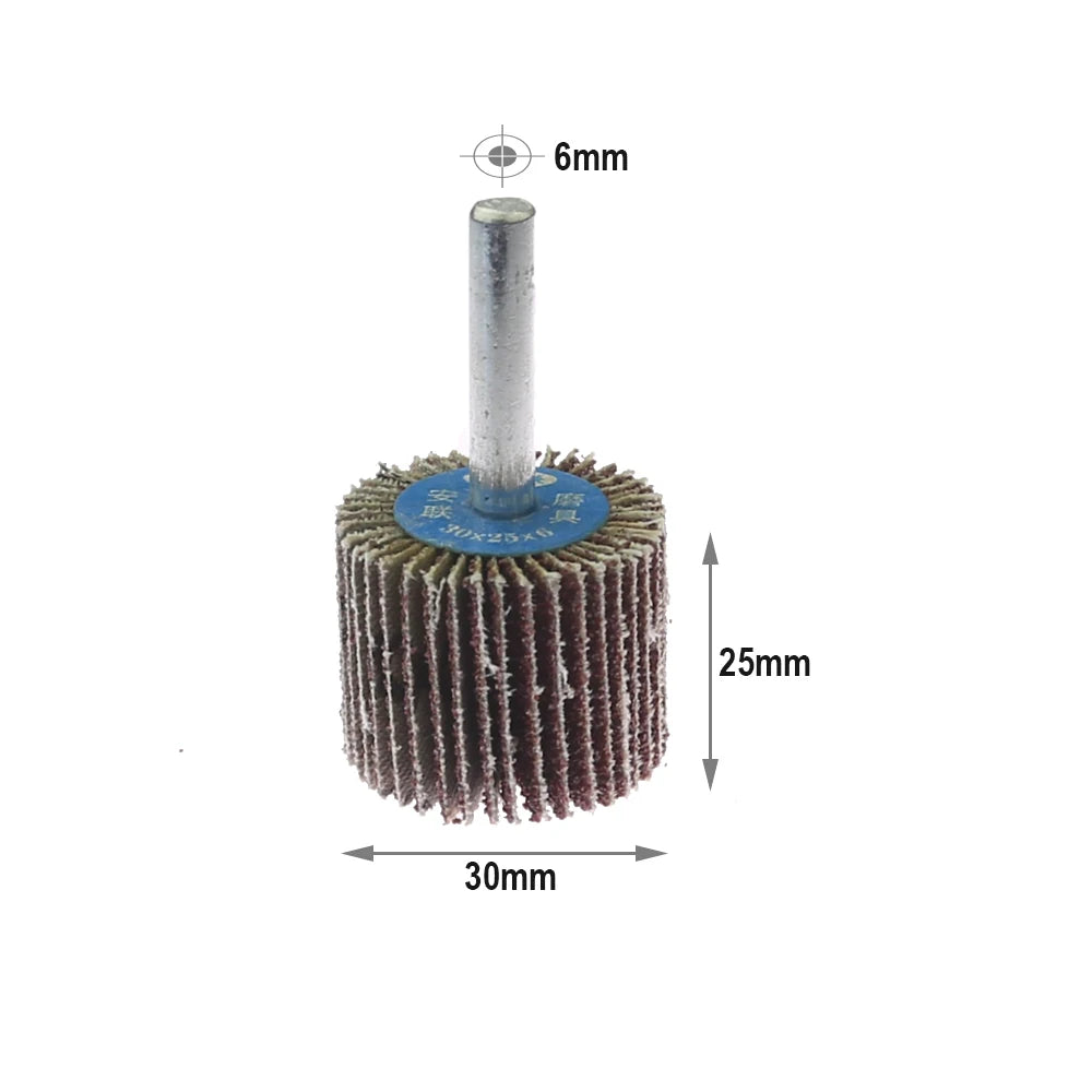 Mounted Sanding Cloth Grinding Head Rotary Drill – OD 20–50mm