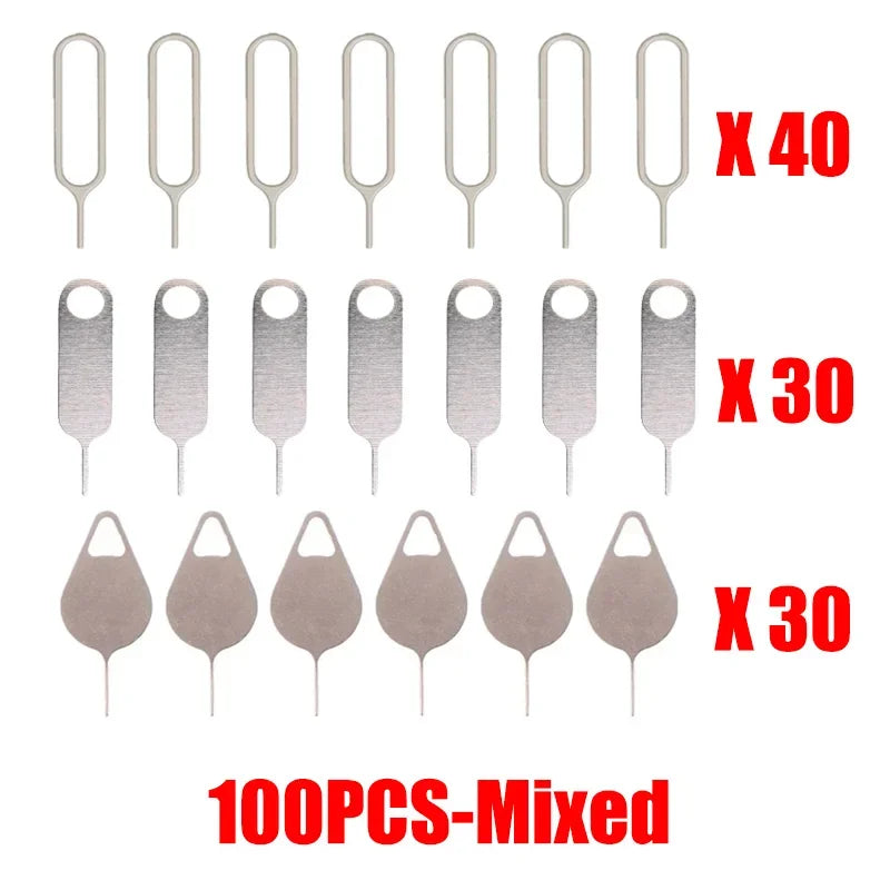 Metal SIM Card Eject Pin Tool – Universal iPhone Samsung iPad