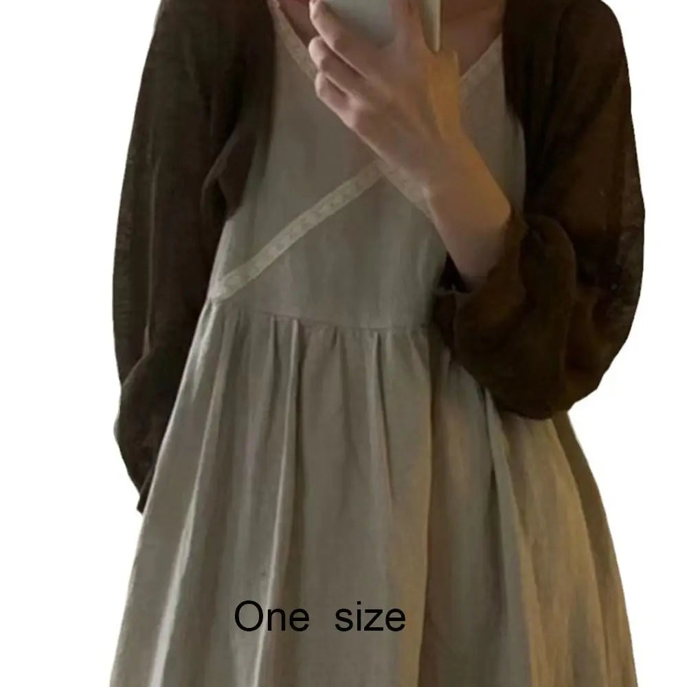 Women's Ruffle Sun Protection Cardigan | Long Sleeve Sheer Coat