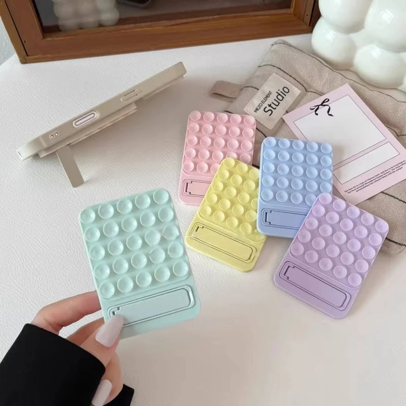 Suction Cup Phone Case with Kickstand | Universal Silicone
