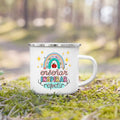 Teacher Appreciation Enamel Mug | Thank You Teacher Gift