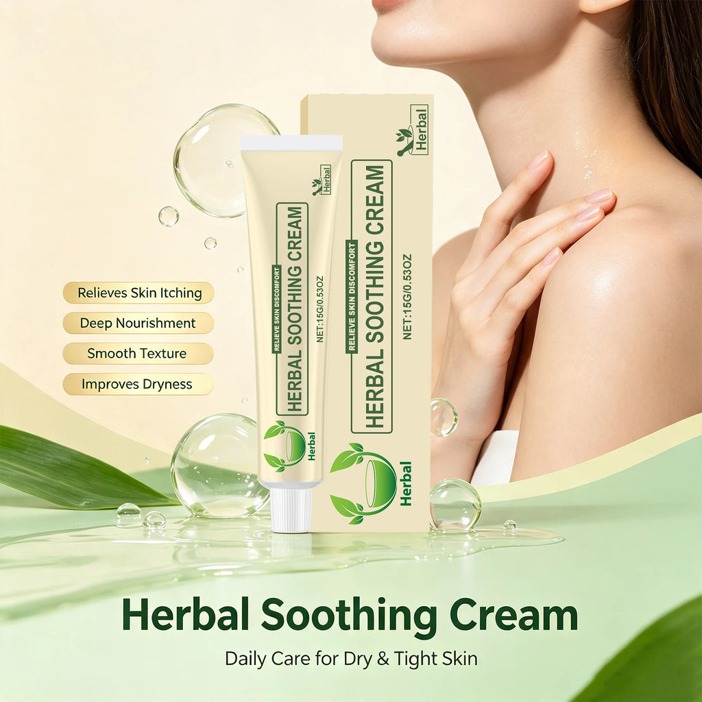 Herbal Soothing Cream – Hydrating Body & Face Moisturizer