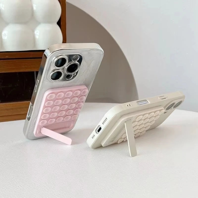 Suction Cup Phone Case with Kickstand | Universal Silicone
