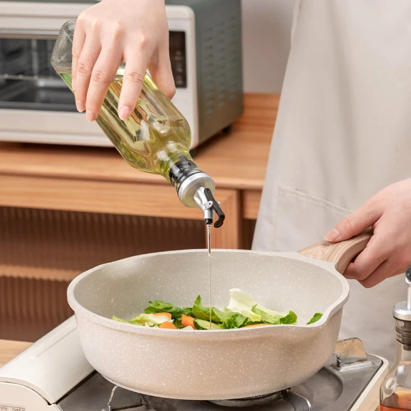 Clear Glass Oil & Seasoning Bottle – 150/250/500ML Leakproof