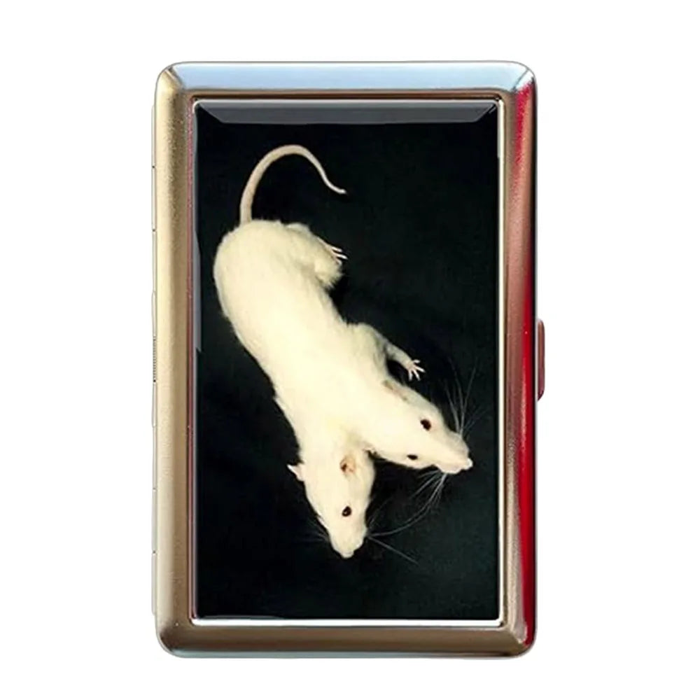 Vintage Metal Card Case | Multi-Function Business Card Holder