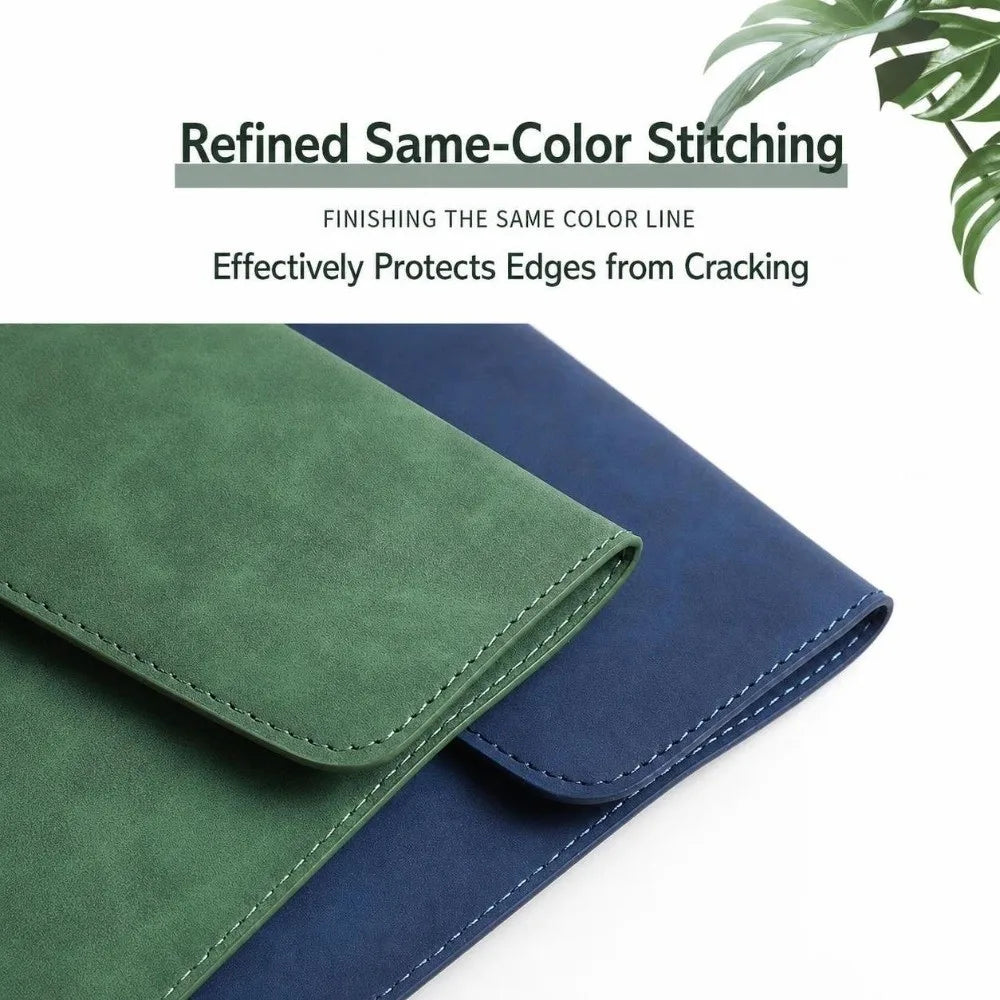 6-Pack PU Leather A4/A5 Document Folder – Snap Closure