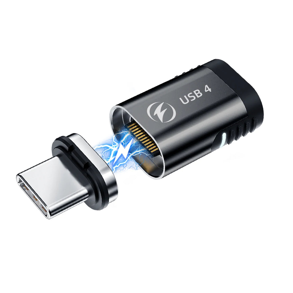 FONKEN USB4 Magnetic USB-C Adapter | 140W PD, 40Gbps, 8K@60Hz