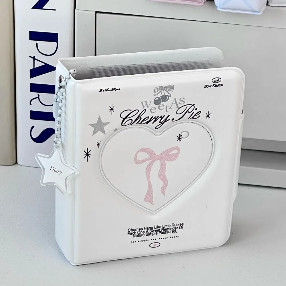 Pudding Puppy PVC Photocard Binder – 3 Inch Mini Album 16 Pages