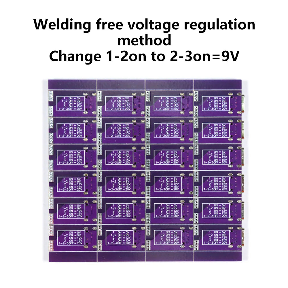 PD 100W Fast Charging Module Type-C 5V–20V 5A Simulator