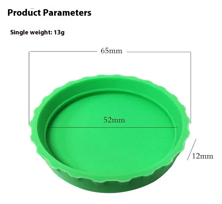 Silicone Reusable Soda Can Lid & Stopper | Fits Standard Cans