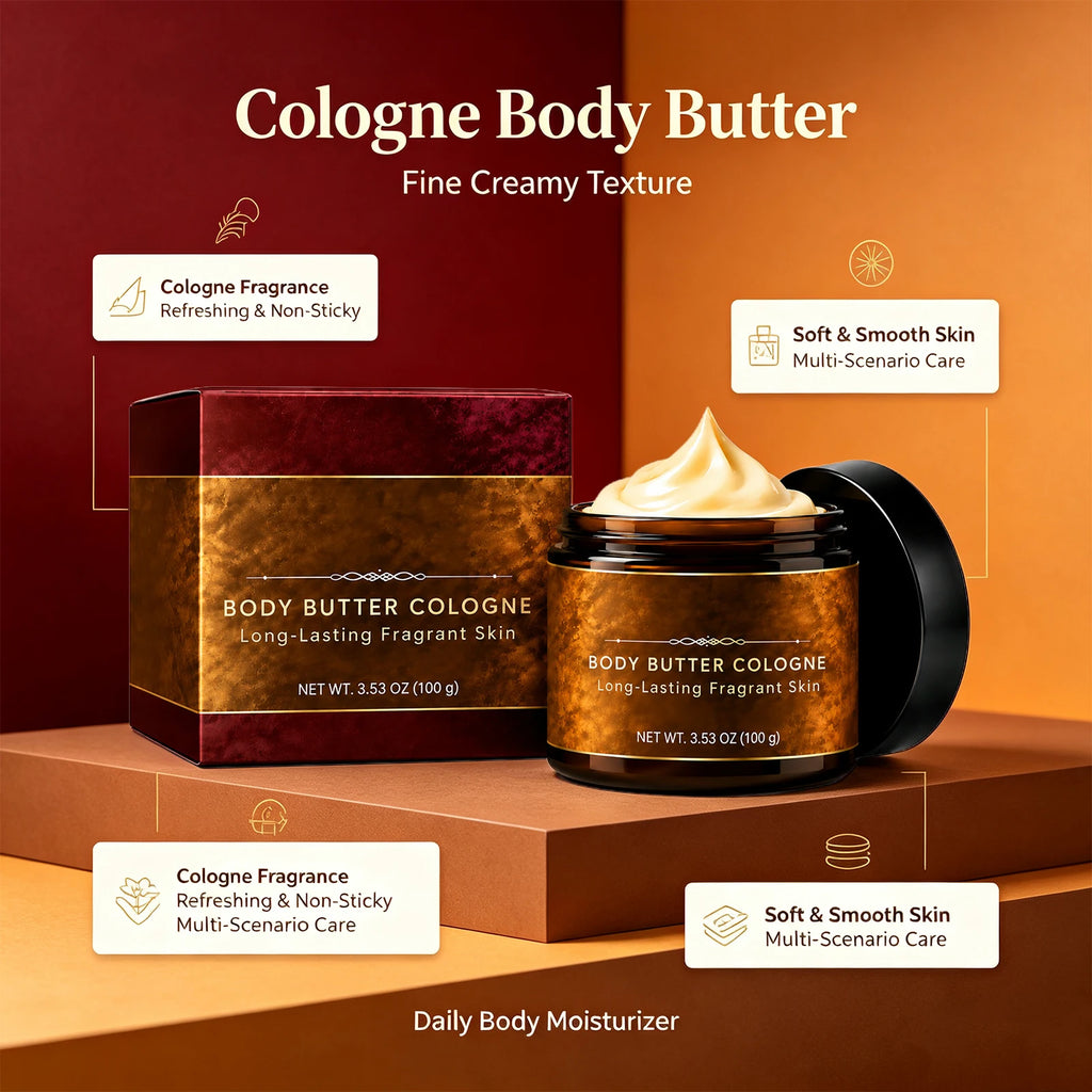Cologne Scented Body Lotion – Hydrating Body Cream for All