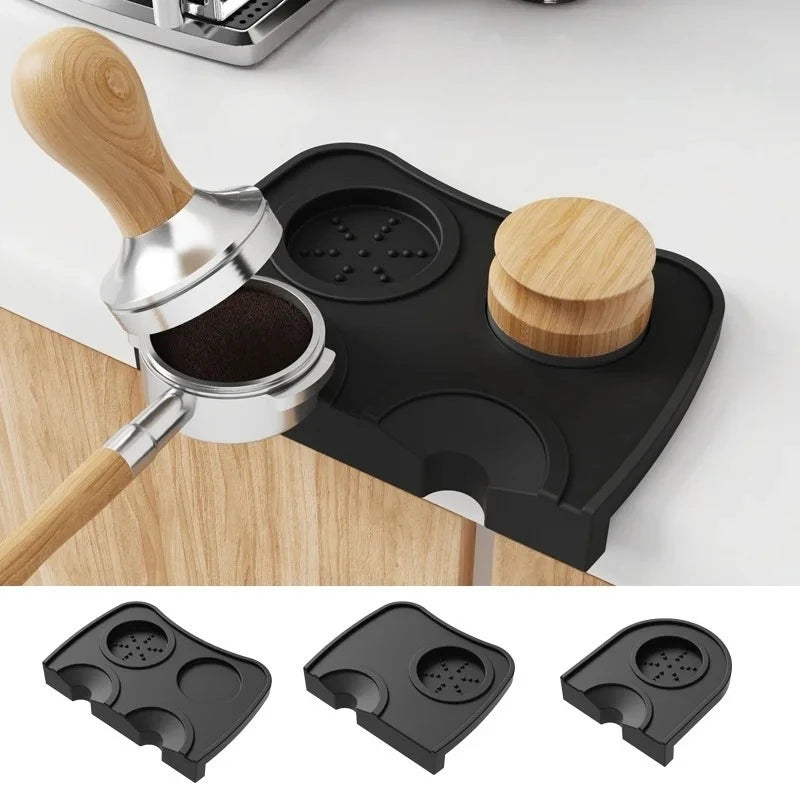 Silicone Non-Slip Espresso Tamping Mat | Barista Station Pad