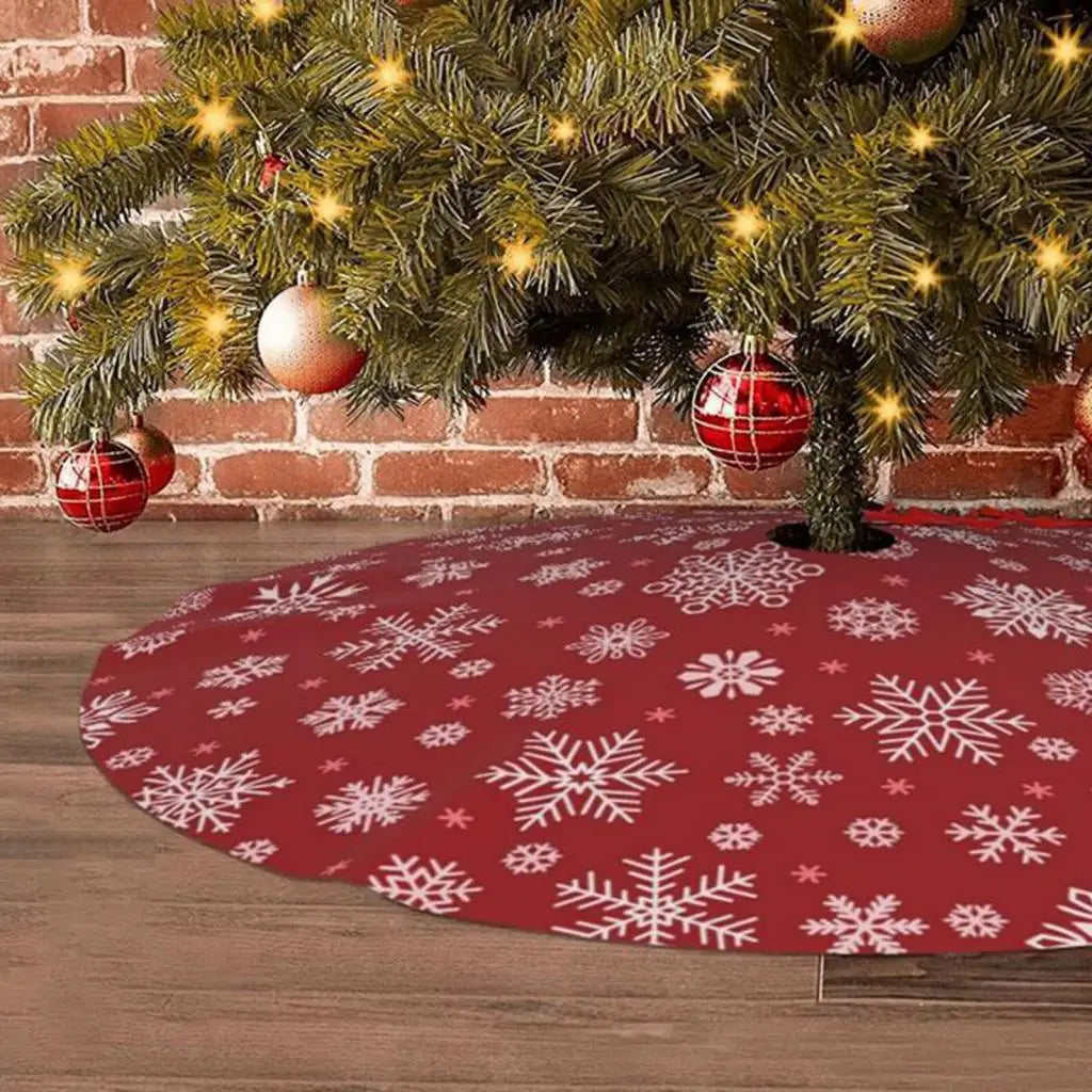 MagiDeal 90cm Round Christmas Tree Skirt | Holiday Décor