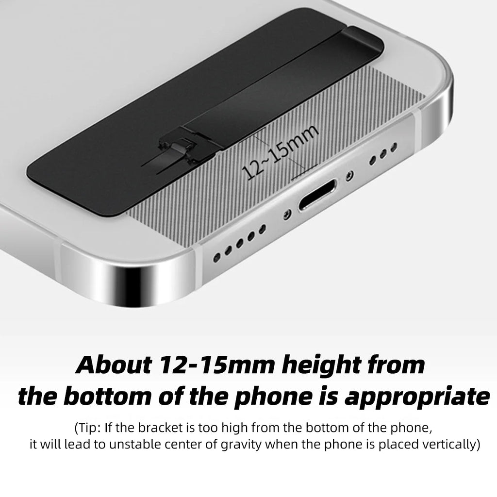 FONKEN Ultra-Thin Foldable Phone Holder Invisible Desk Stand