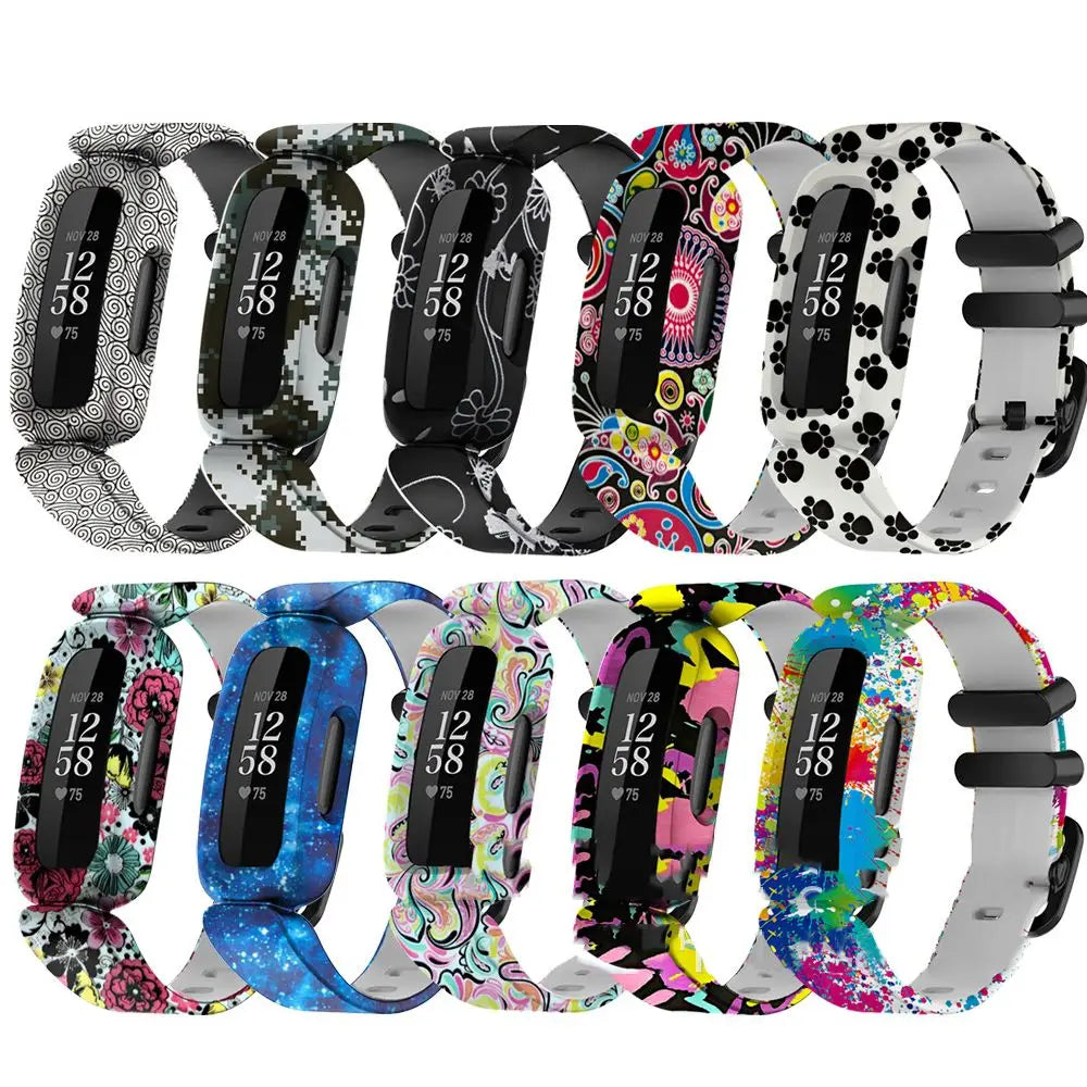 Silicone Band for Fitbit Ace 3 & Inspire 2 – Kids Replacement Strap