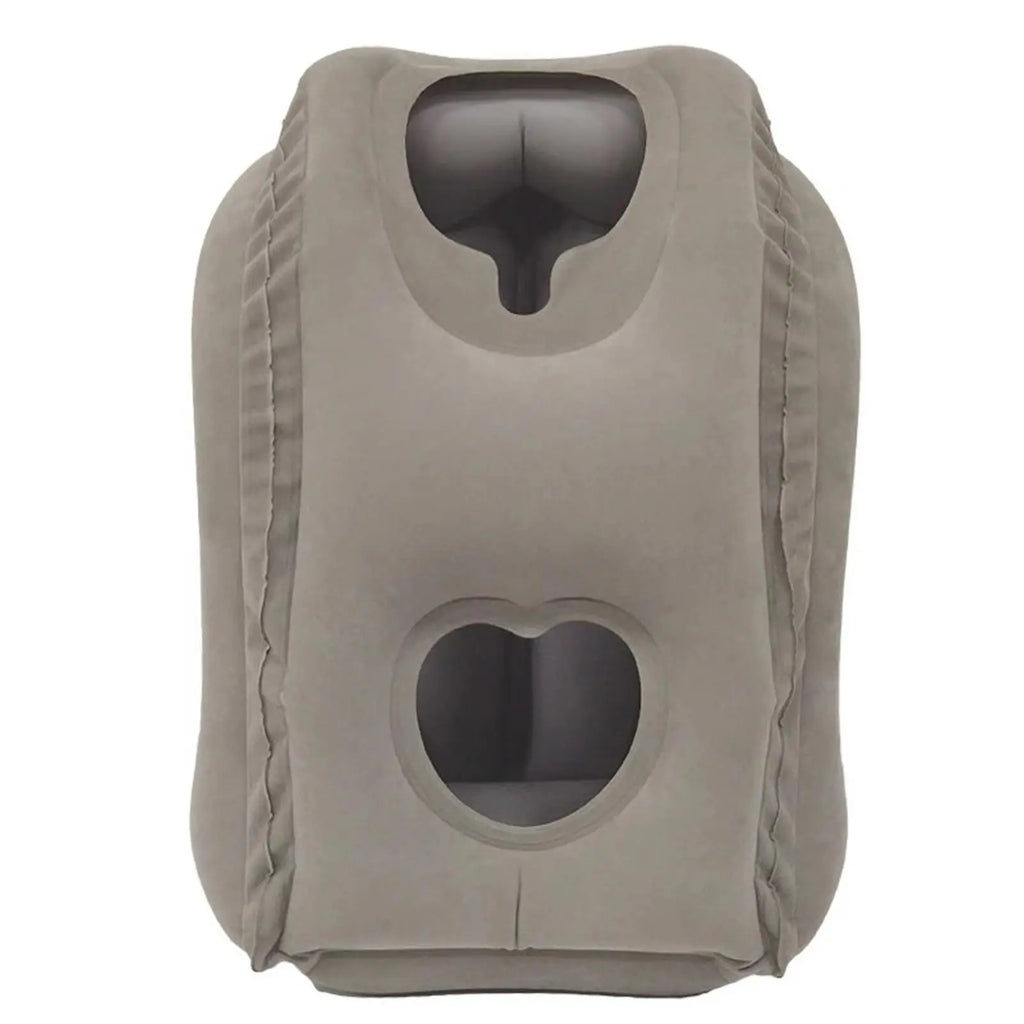 Inflatable PVC Neck Travel Pillow – Flight, Car & Office Nap