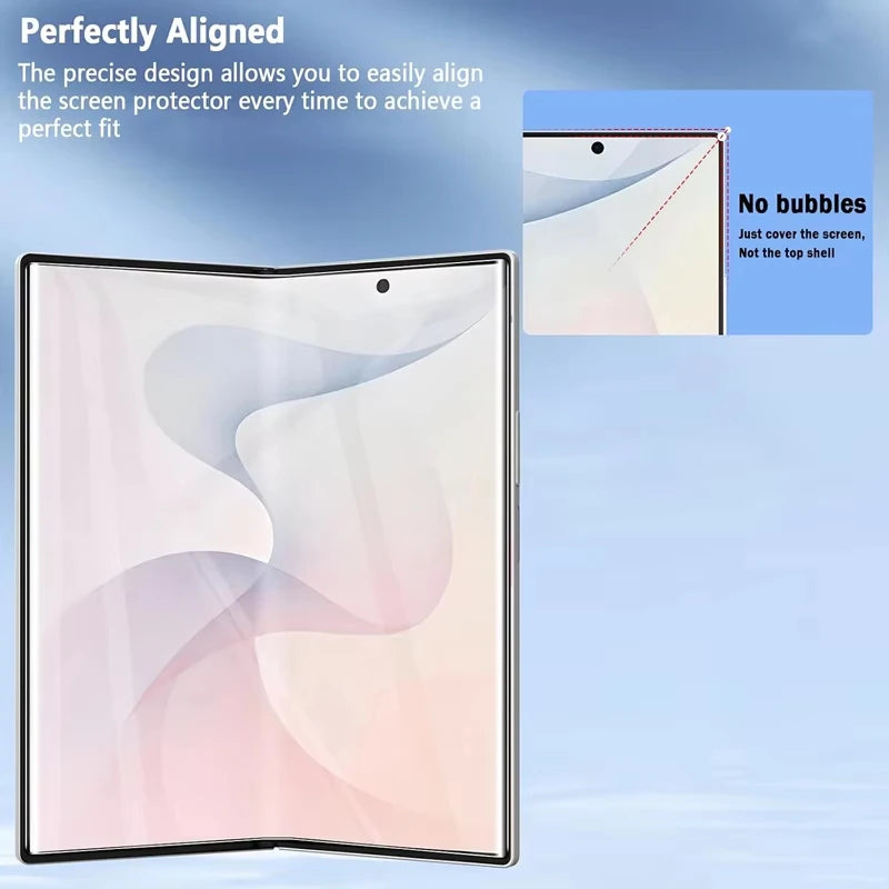 9-in-1 Samsung Galaxy Z Fold & Z Flip Hydrogel Screen Protector