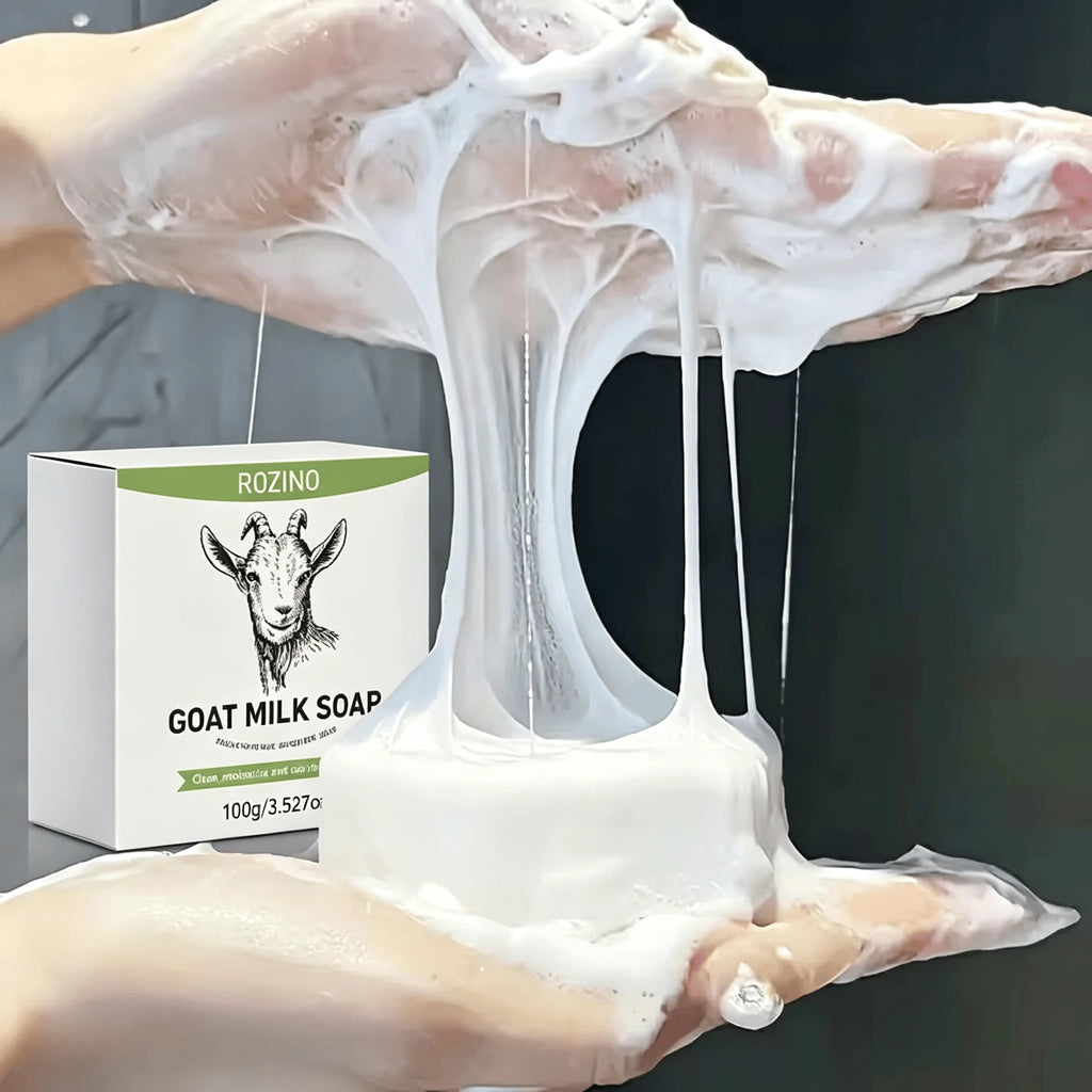 ROZINO Goat Milk Soap 100g – Cleansing Bar for Face & Body