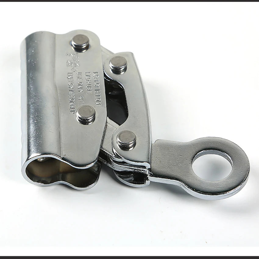 Alloy Steel Self-Locking Rope Grab – Fall Protection 8–16mm