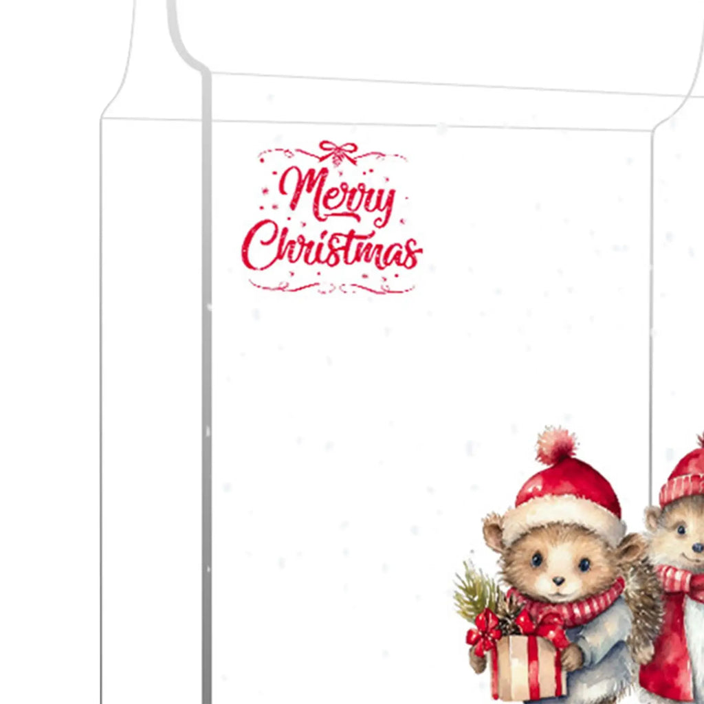 Clear Acrylic Display Box with Handle | Christmas Gift Case